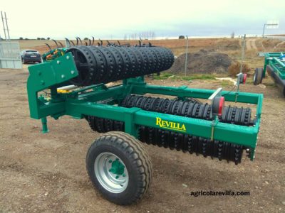 Rodillo de 7 m. discos de 450 marca REVILLA modelo URO 2010 - Imagen 3
