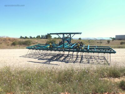 Rastra o grada ecológica de muelles para rastrojo con púas flexibles marca Gaher Metalic, Damper, Yudego, Vigerm, Vila