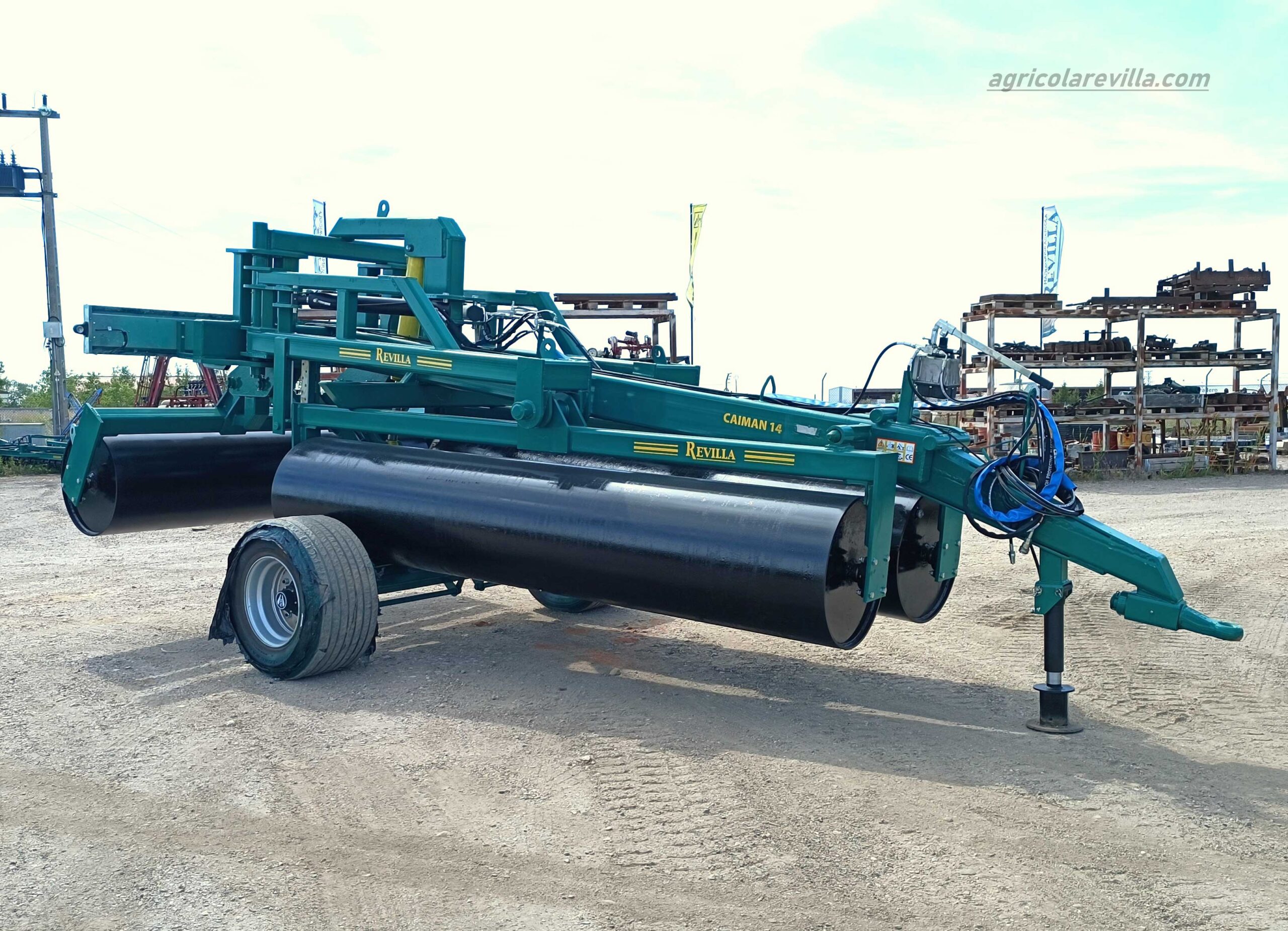 Rodillo nuevo de 10 m tubo de 720x14 marca Revilla - Imagen 3