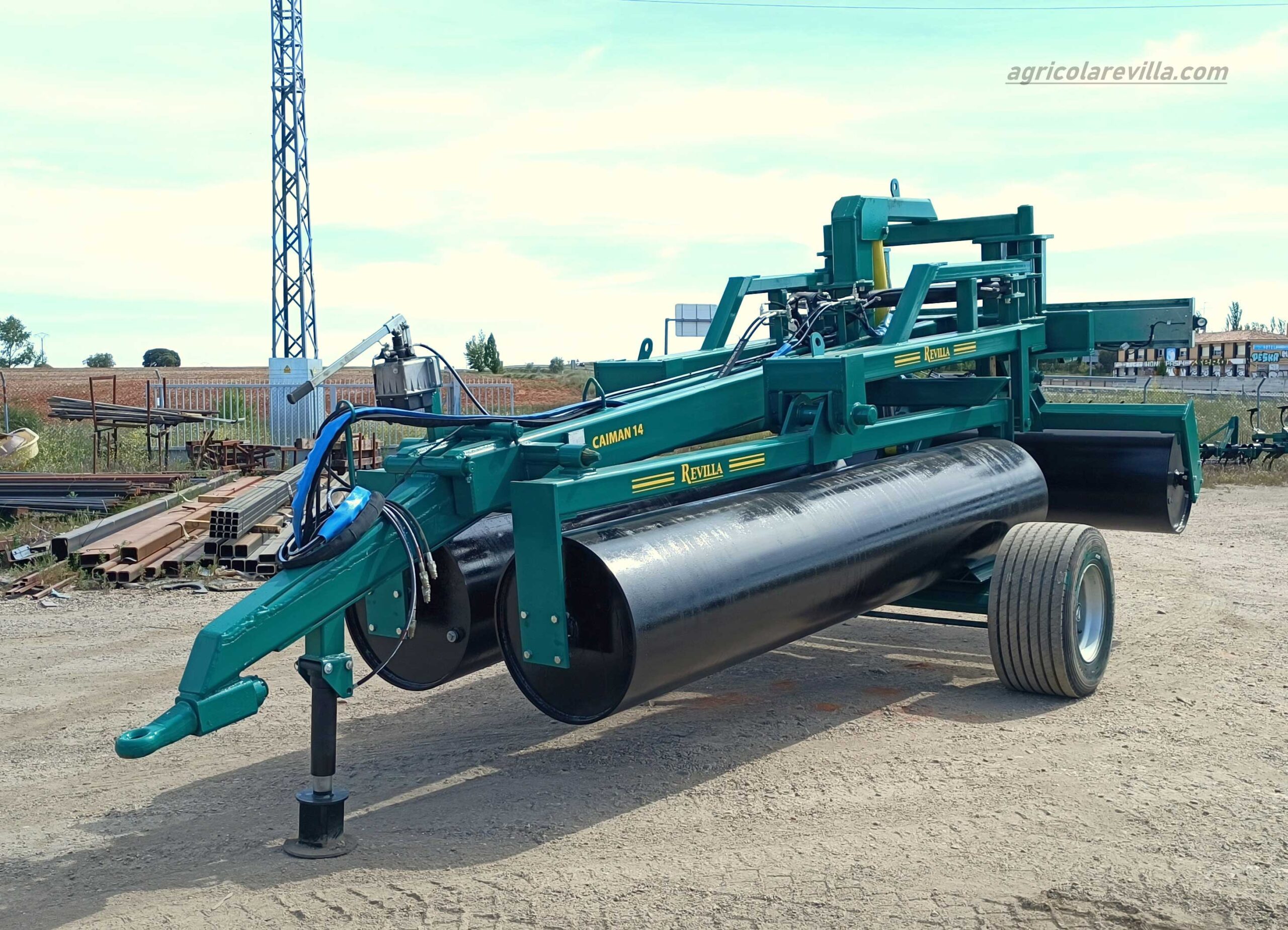Rodillo nuevo de 10 m tubo de 720x14 marca Revilla - Imagen 2