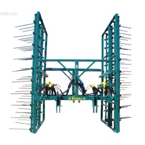 Rastra de ecológica semi nueva de 7 metros de trabajo marca Revilla, modelo RA514-70/100