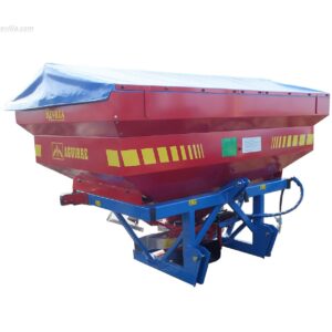Abonadora suspendida nueva de dos platos de 2.500 kg marca AGUIRRE, modelo AC2 2500 GC