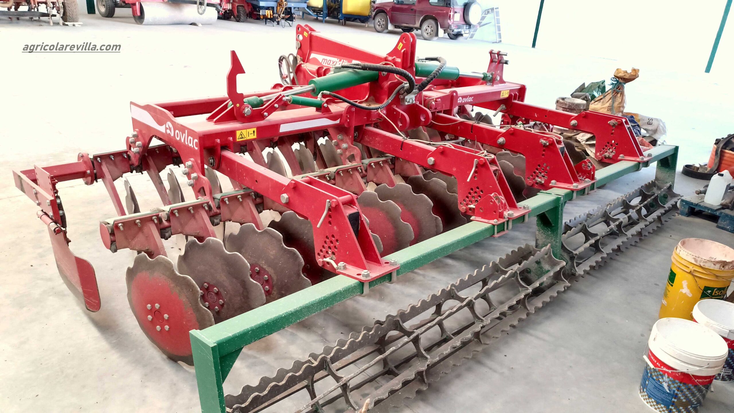 Disponemos de grada rápida usada de la marca Meltal Fach, Lemken, Agromet, Gaher, Gil, Vila