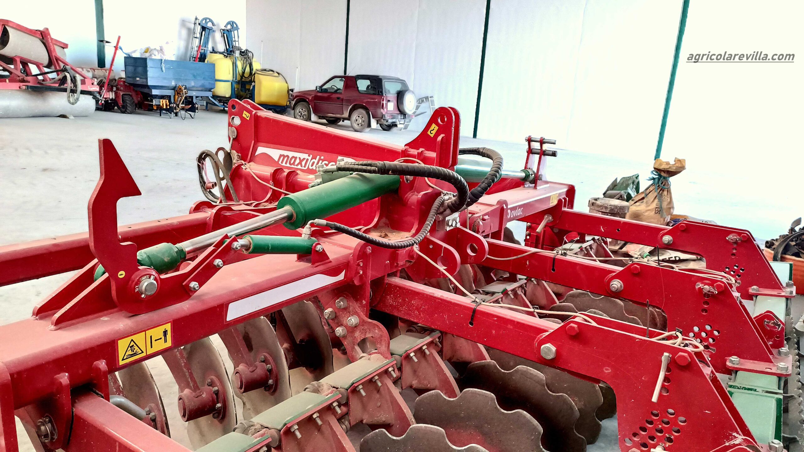 Disponemos de grada rápida usada de la marca Meltal Fach, Lemken, Agromet, Gaher, Gil, Vila