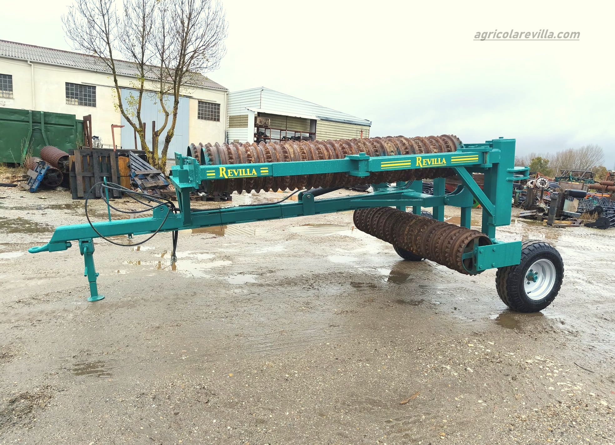 Rodillo agrícola de ocasión de disco de 450 marca Gaher