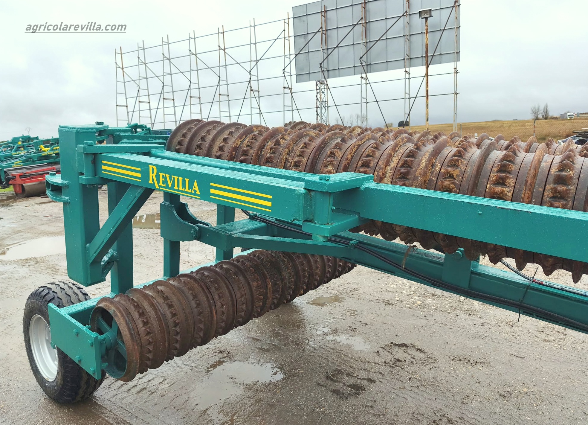 Rodillo agrícola de ocasión de disco de 450 marca Gaher