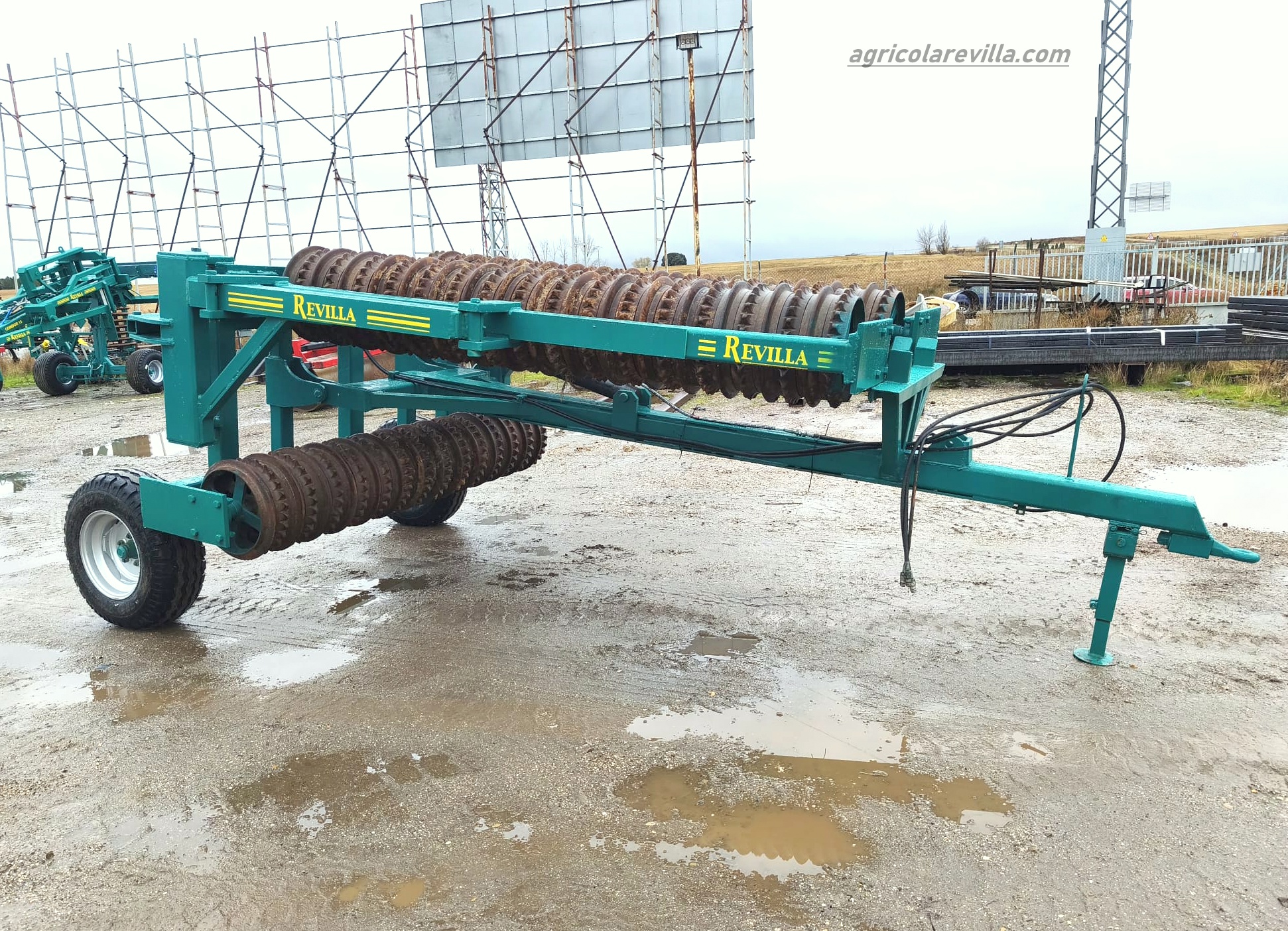 Rodillo agrícola de ocasión de disco de 450 marca Gaher