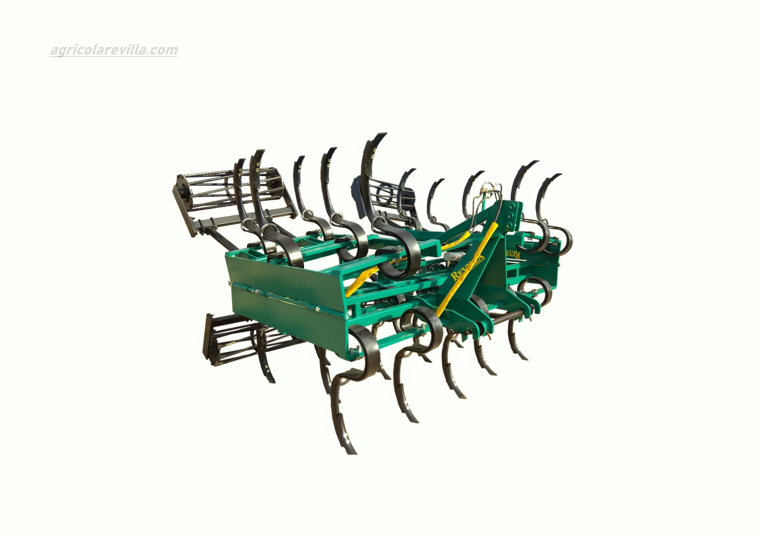 Vibro cultivador de ocasión de 25 brazos Bianchi de 100x14 (Cyclops) con refuerzo marca Revilla, modelo VC-3L-430/22