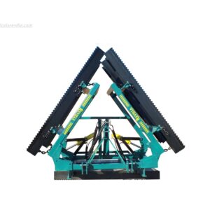 Vigas rastrojeras ecológicas de 8 m marca. Apero utilizado para romper las cañas del rastrojo y mover una capa fina de tierra para facilitar la nascencia de las malas hierbas y el cereal tirado por la cosechadora