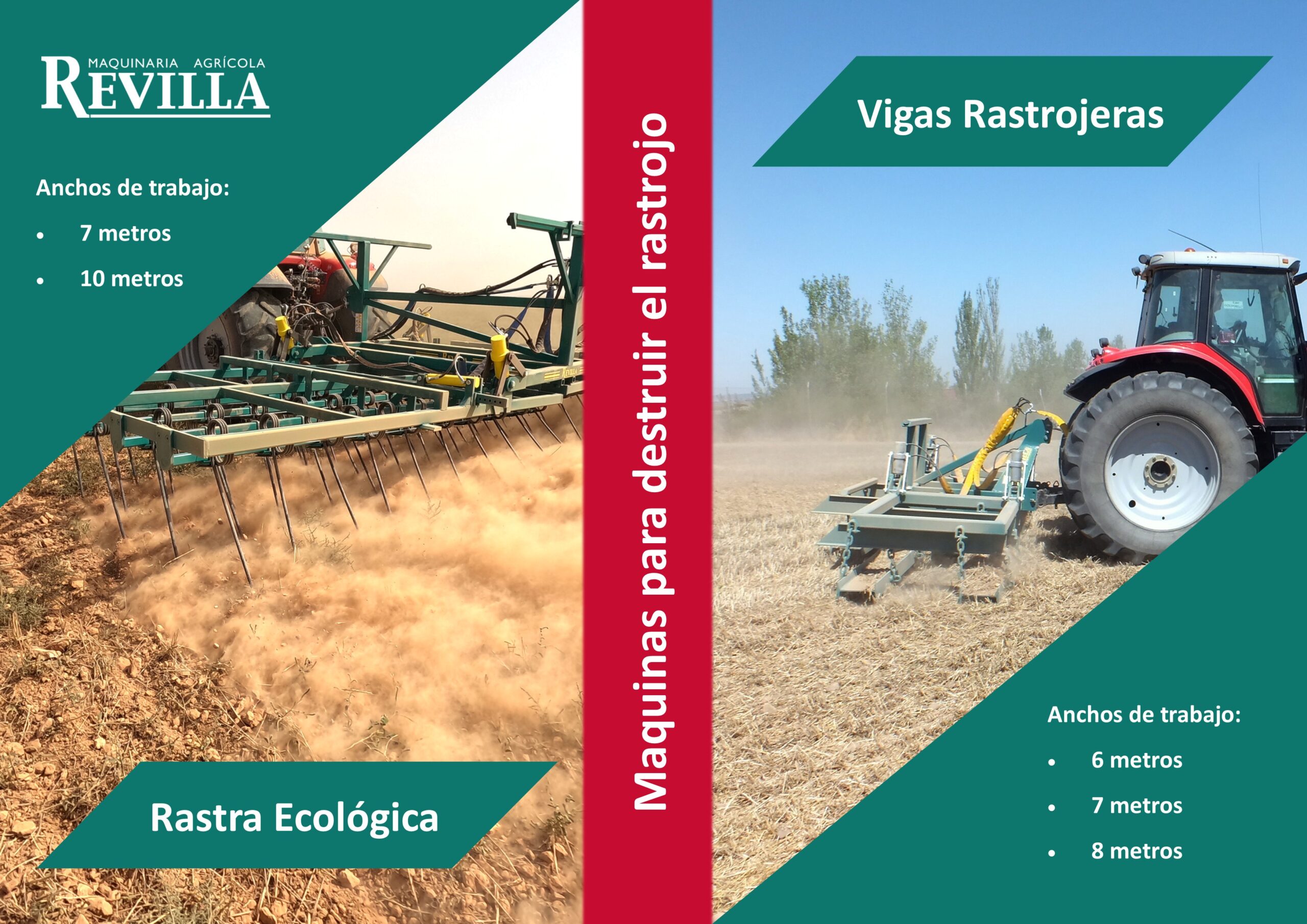 Fabricante de rodillos agrícolas en la provincia de Avila similares a la marca Los Bellones, Madim, Montoya y Sevilla, Noli, Ocaña, Pepe Hoyos y Razol